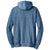 District - Young Mens Marled Fleece Full-Zip Hoodie DT192