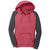 District Juniors Lightweight Fleece Raglan Hoodie. DT296