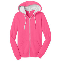 District - Juniors The Concert Fleece Full-Zip Hoodie. DT801