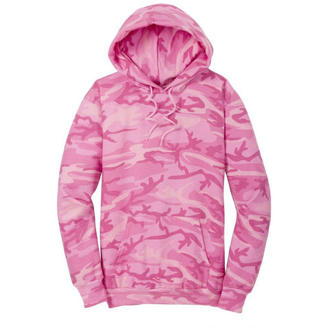 Port & Company Classic Camo Pullover Hooded Sweatshirt. PC78HC