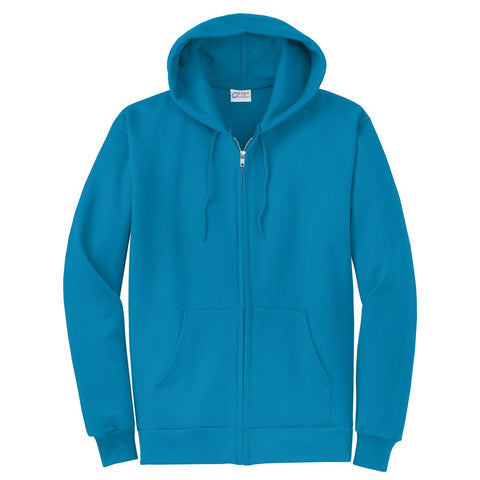 Port & Company - Classic Full-Zip Hooded Sweatshirt. PC78ZH