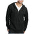 District Made - Mens Heavyweight Thermal Full-Zip Hoodie. DM330