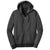 District Made - Mens Mini Stripe Full-Zip Hoodie. DM390