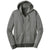 District Made - Mens Mini Stripe Full-Zip Hoodie. DM390