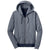 District Made - Ladies Mini Stripe Full-Zip Hoodie DM490