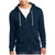 District - Young Mens Core Fleece Full-Zip Hoodie DT190