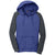 District Juniors Lightweight Fleece Raglan Hoodie. DT296