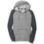 District Juniors Lightweight Fleece Raglan Hoodie. DT296