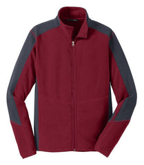 Port Authority Colorblock Microfleece Jacket. F230