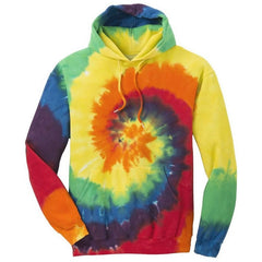 Port & Company Essential Tie-Dye Pullover Hooded Sweatshirt. PC146