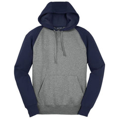 Sport-Tek Raglan Colorblock Pullover Hooded Sweatshirt. ST267